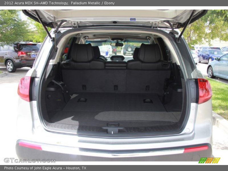 Palladium Metallic / Ebony 2012 Acura MDX SH-AWD Technology