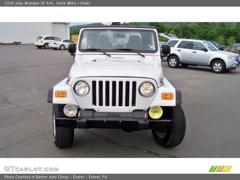 Stone White / Khaki 2006 Jeep Wrangler SE 4x4