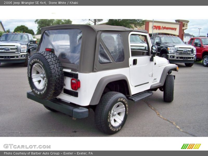 Stone White / Khaki 2006 Jeep Wrangler SE 4x4
