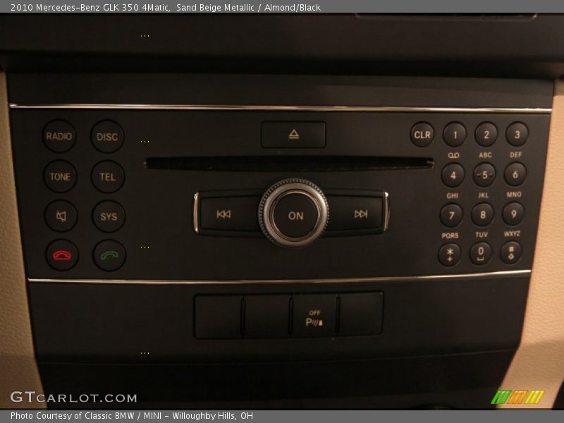 Sand Beige Metallic / Almond/Black 2010 Mercedes-Benz GLK 350 4Matic