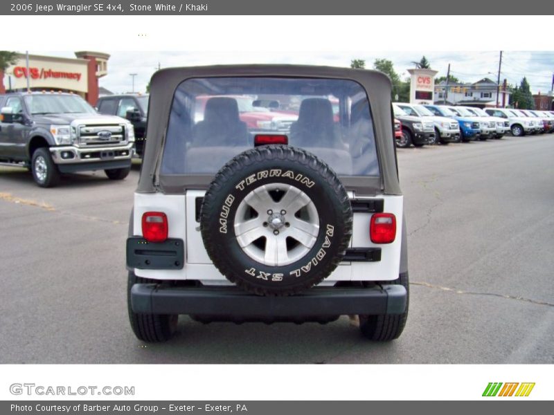 Stone White / Khaki 2006 Jeep Wrangler SE 4x4