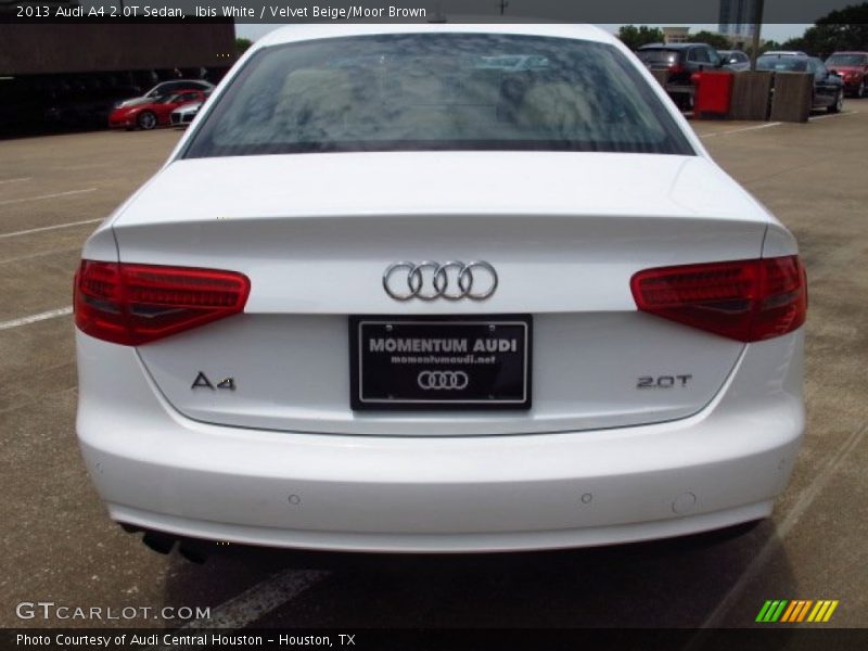 Ibis White / Velvet Beige/Moor Brown 2013 Audi A4 2.0T Sedan