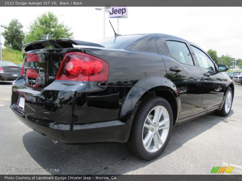 Black / Black 2013 Dodge Avenger SXT V6
