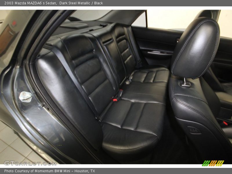 Dark Steel Metallic / Black 2003 Mazda MAZDA6 s Sedan