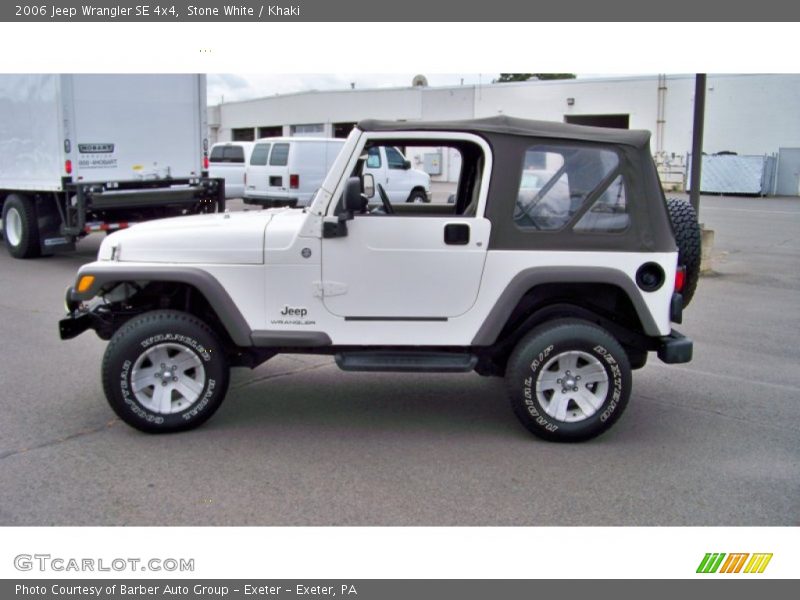 Stone White / Khaki 2006 Jeep Wrangler SE 4x4