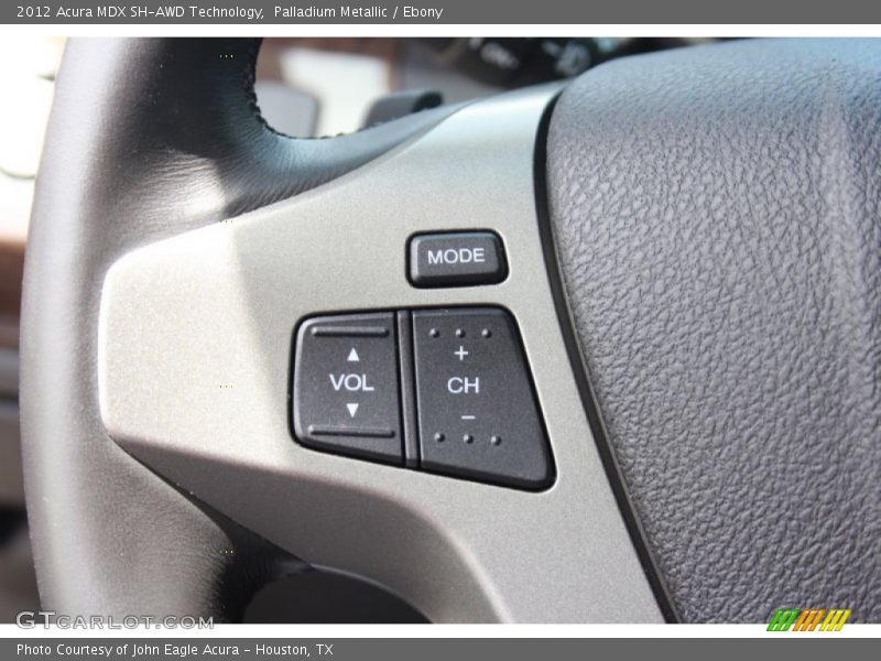 Palladium Metallic / Ebony 2012 Acura MDX SH-AWD Technology
