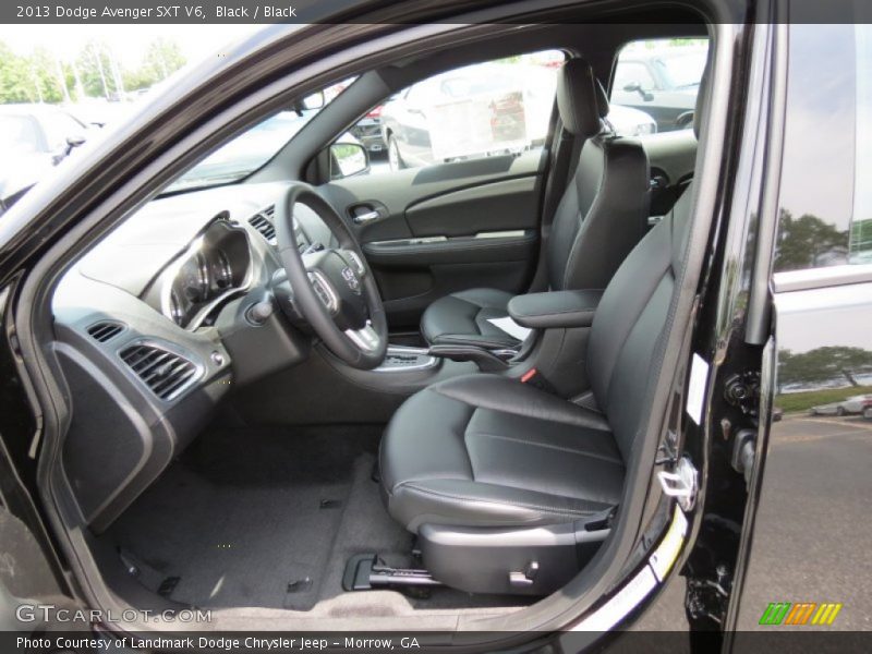 Black / Black 2013 Dodge Avenger SXT V6