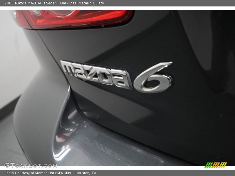 Dark Steel Metallic / Black 2003 Mazda MAZDA6 s Sedan