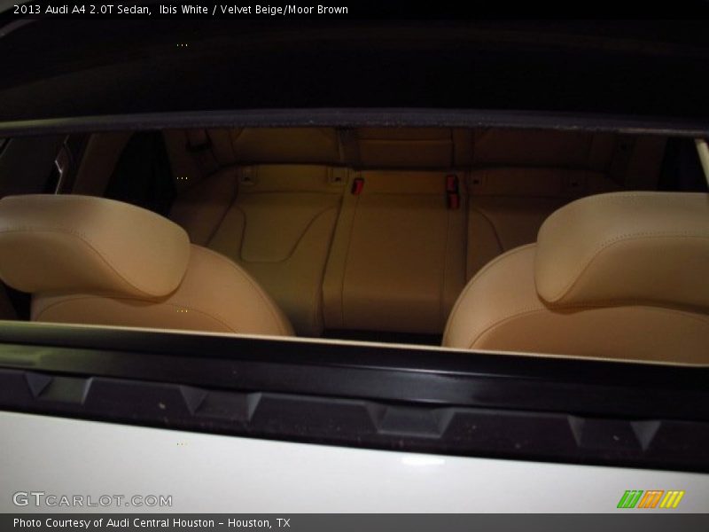 Ibis White / Velvet Beige/Moor Brown 2013 Audi A4 2.0T Sedan