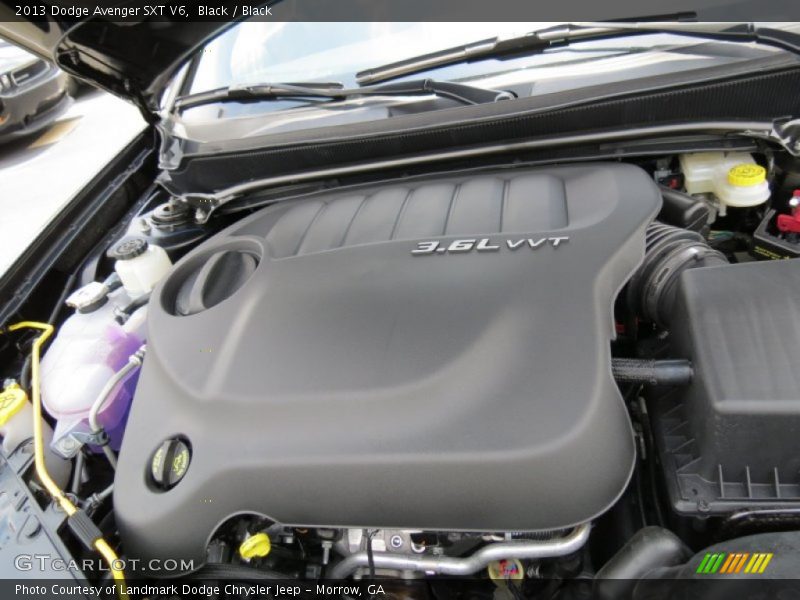 Black / Black 2013 Dodge Avenger SXT V6