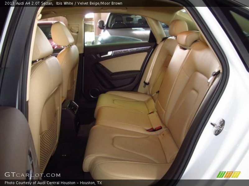 Rear Seat of 2013 A4 2.0T Sedan