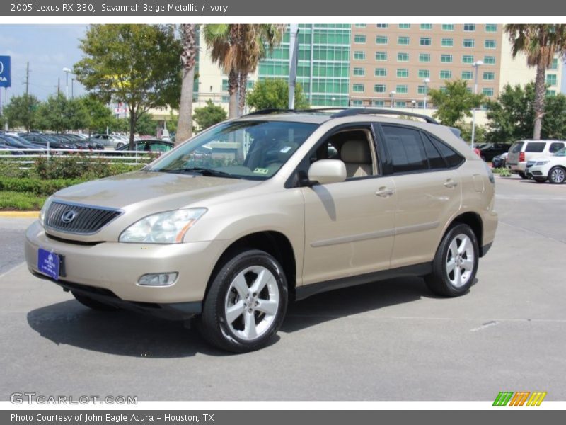 Savannah Beige Metallic / Ivory 2005 Lexus RX 330