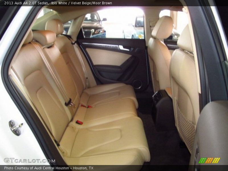 Rear Seat of 2013 A4 2.0T Sedan