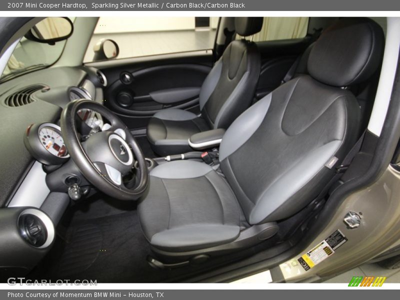 Sparkling Silver Metallic / Carbon Black/Carbon Black 2007 Mini Cooper Hardtop