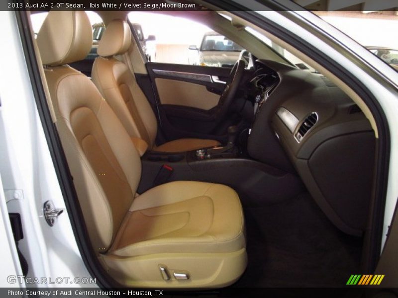 Front Seat of 2013 A4 2.0T Sedan