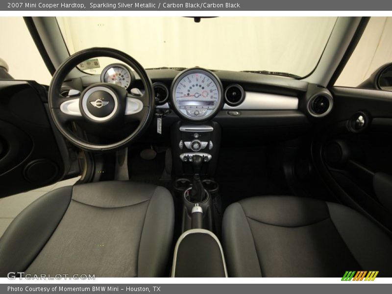 Sparkling Silver Metallic / Carbon Black/Carbon Black 2007 Mini Cooper Hardtop