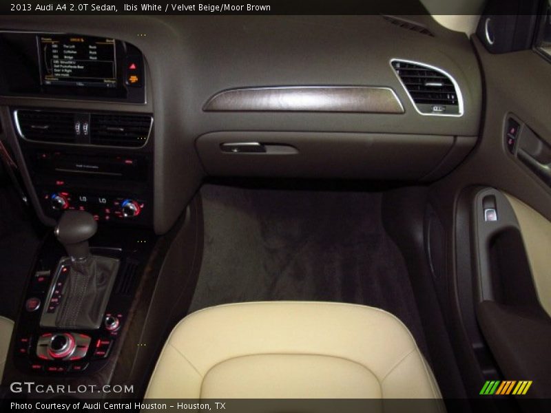 Ibis White / Velvet Beige/Moor Brown 2013 Audi A4 2.0T Sedan