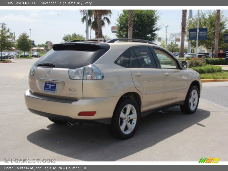 Savannah Beige Metallic / Ivory 2005 Lexus RX 330