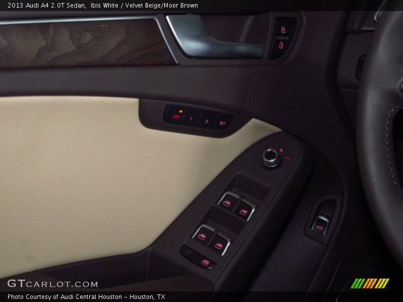 Ibis White / Velvet Beige/Moor Brown 2013 Audi A4 2.0T Sedan