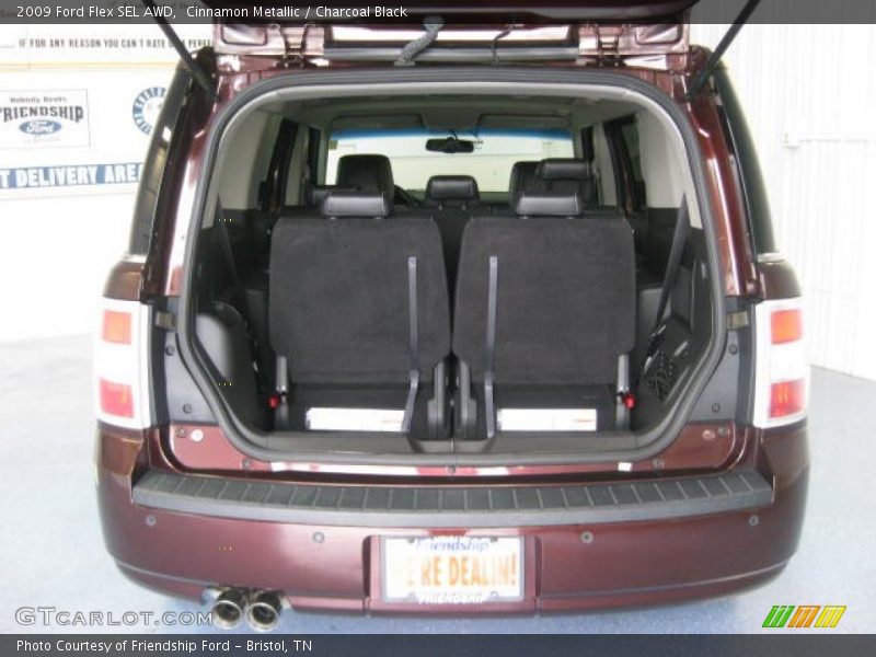 Cinnamon Metallic / Charcoal Black 2009 Ford Flex SEL AWD
