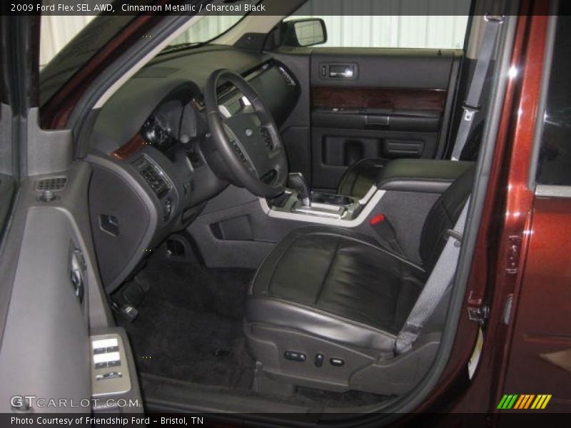 Cinnamon Metallic / Charcoal Black 2009 Ford Flex SEL AWD