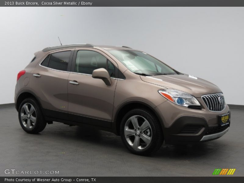 Cocoa Silver Metallic / Ebony 2013 Buick Encore