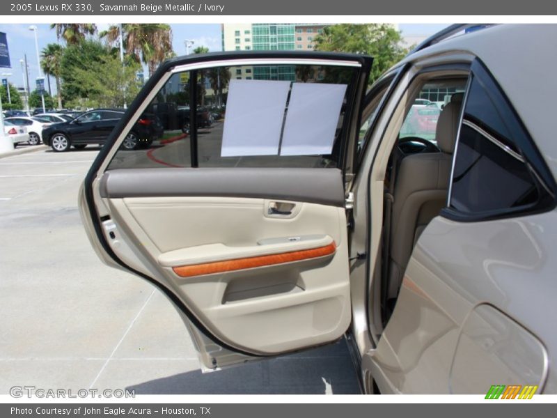 Savannah Beige Metallic / Ivory 2005 Lexus RX 330