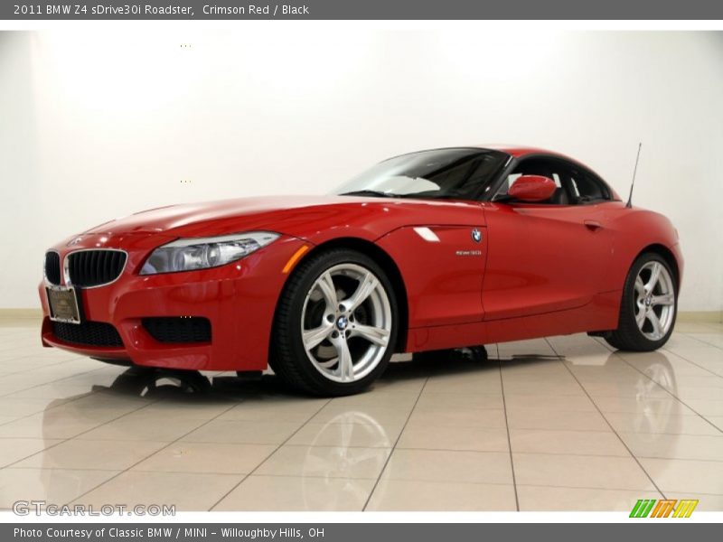 Crimson Red / Black 2011 BMW Z4 sDrive30i Roadster