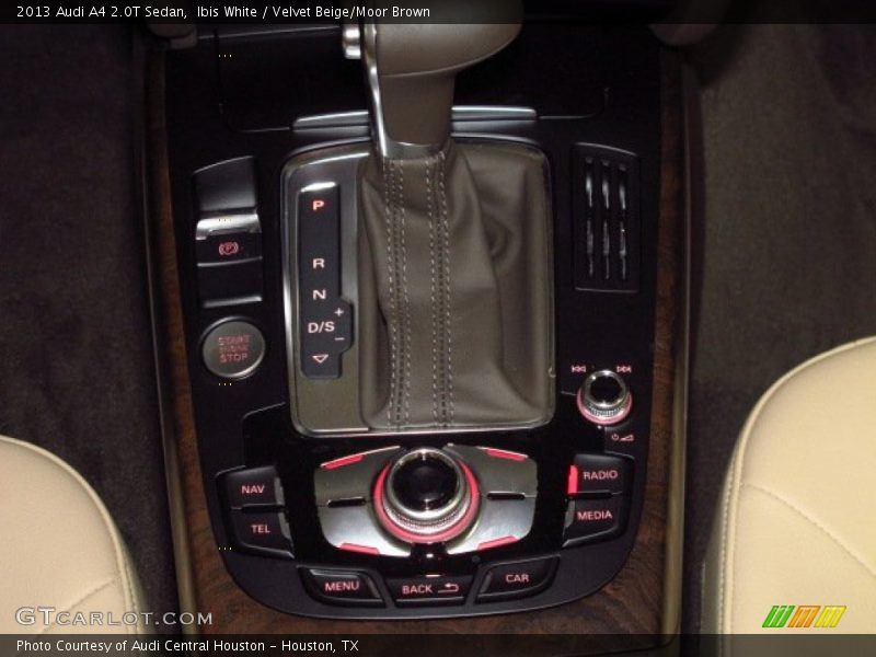 Ibis White / Velvet Beige/Moor Brown 2013 Audi A4 2.0T Sedan