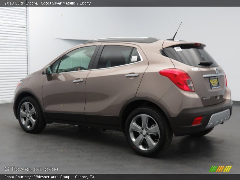 Cocoa Silver Metallic / Ebony 2013 Buick Encore