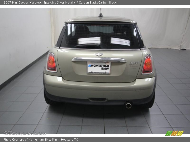 Sparkling Silver Metallic / Carbon Black/Carbon Black 2007 Mini Cooper Hardtop