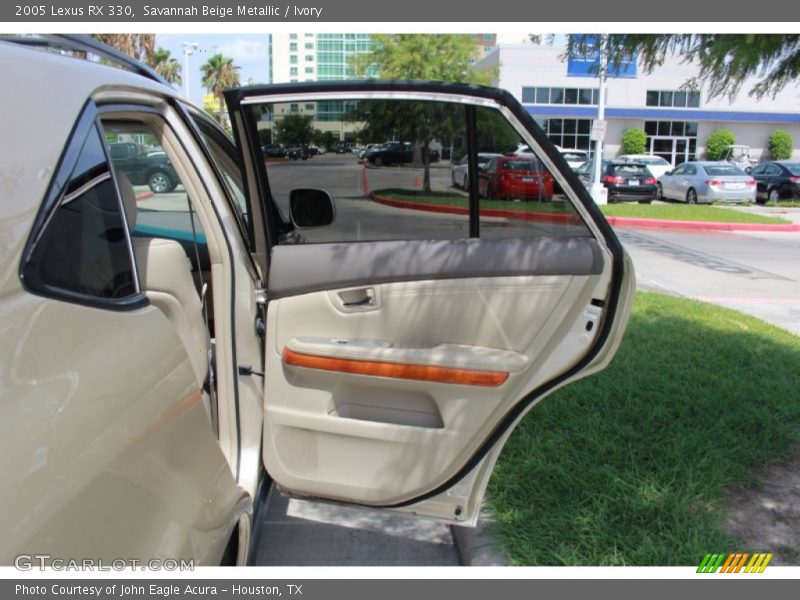 Savannah Beige Metallic / Ivory 2005 Lexus RX 330