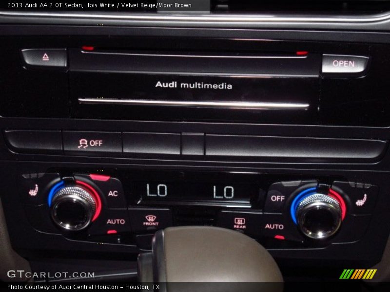 Ibis White / Velvet Beige/Moor Brown 2013 Audi A4 2.0T Sedan
