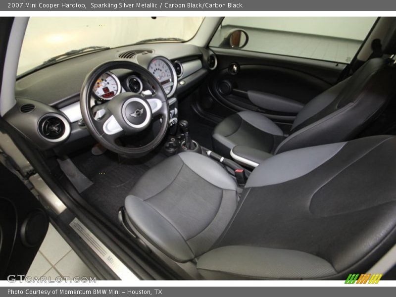 Sparkling Silver Metallic / Carbon Black/Carbon Black 2007 Mini Cooper Hardtop