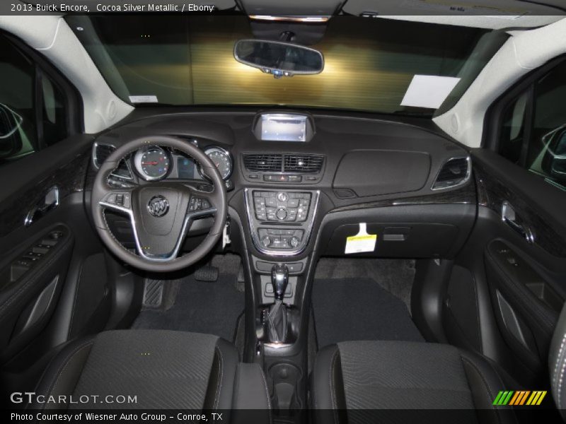 Cocoa Silver Metallic / Ebony 2013 Buick Encore