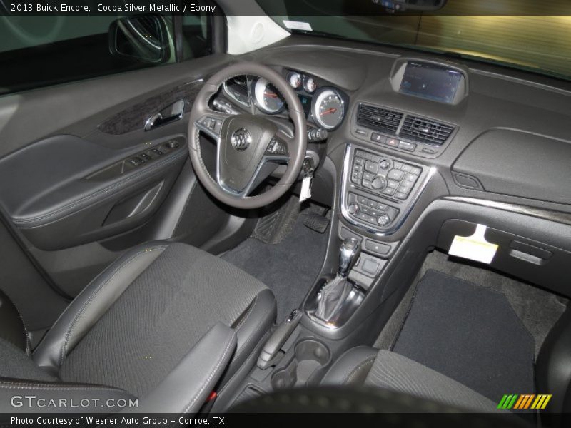 Cocoa Silver Metallic / Ebony 2013 Buick Encore