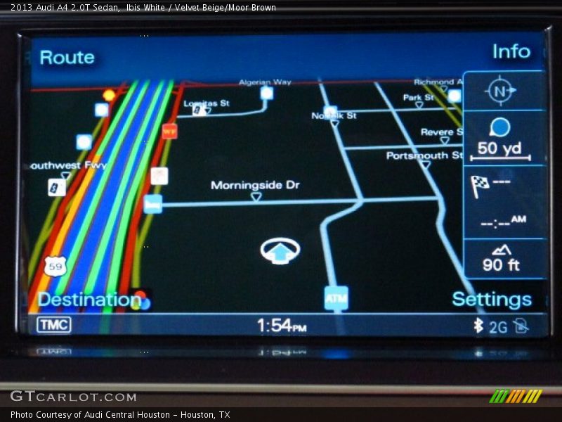 Ibis White / Velvet Beige/Moor Brown 2013 Audi A4 2.0T Sedan