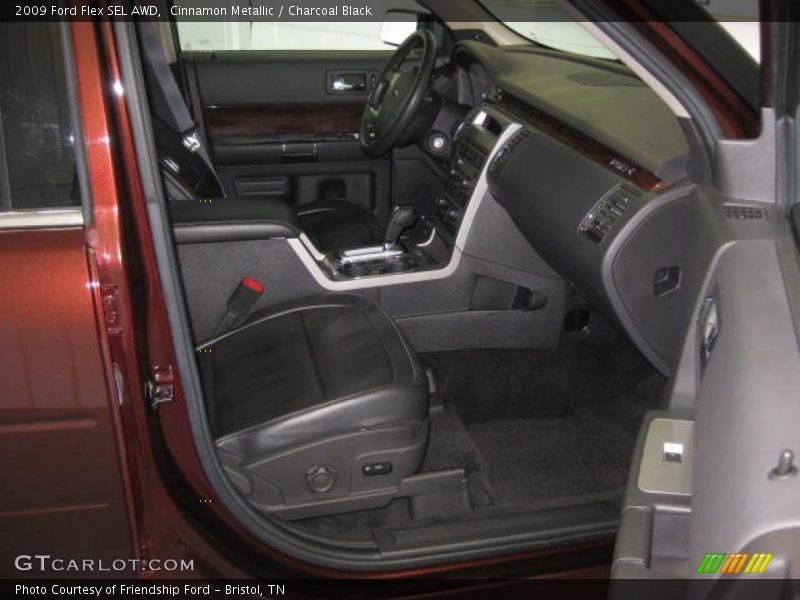 Cinnamon Metallic / Charcoal Black 2009 Ford Flex SEL AWD