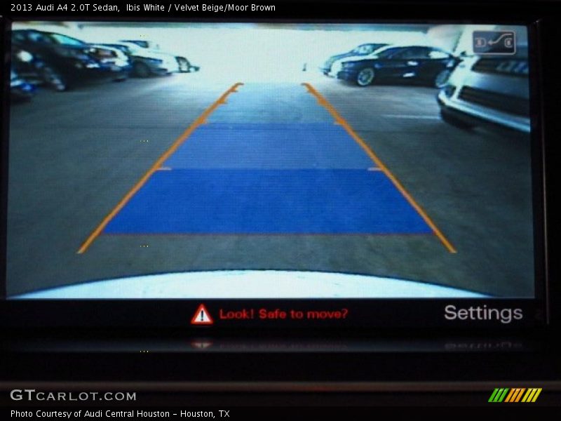 Ibis White / Velvet Beige/Moor Brown 2013 Audi A4 2.0T Sedan
