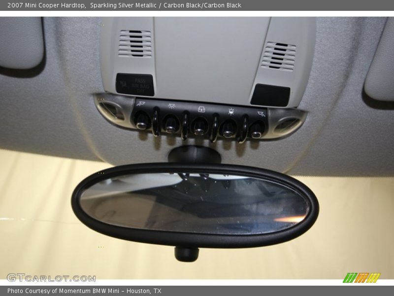 Sparkling Silver Metallic / Carbon Black/Carbon Black 2007 Mini Cooper Hardtop