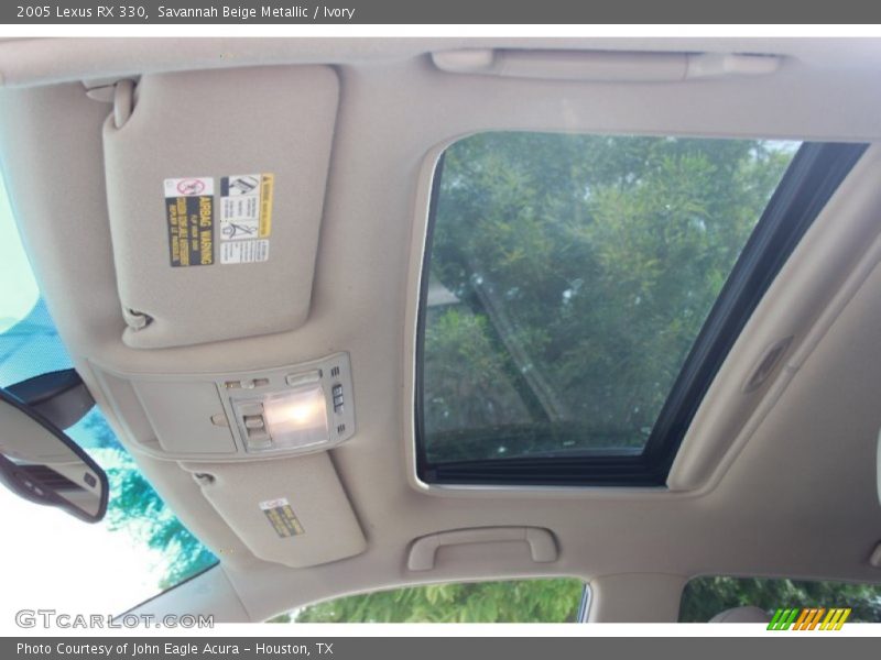 Savannah Beige Metallic / Ivory 2005 Lexus RX 330