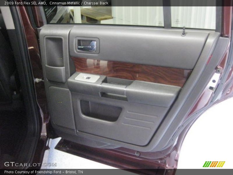 Cinnamon Metallic / Charcoal Black 2009 Ford Flex SEL AWD