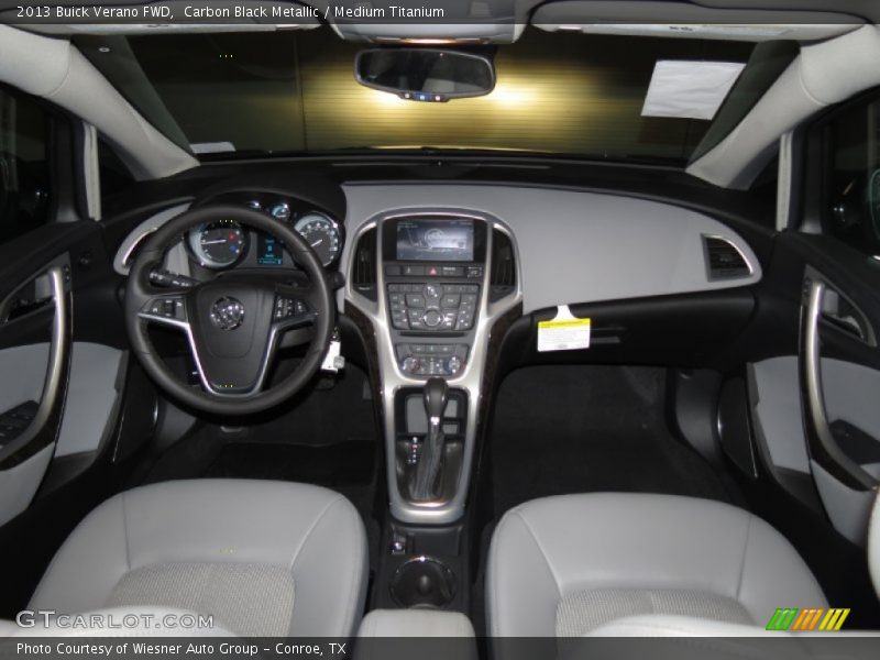 Carbon Black Metallic / Medium Titanium 2013 Buick Verano FWD
