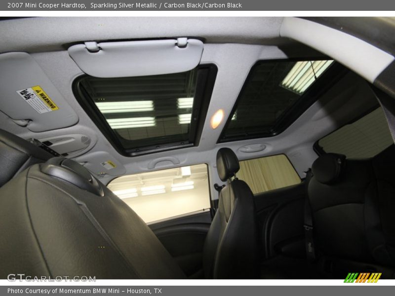Sparkling Silver Metallic / Carbon Black/Carbon Black 2007 Mini Cooper Hardtop