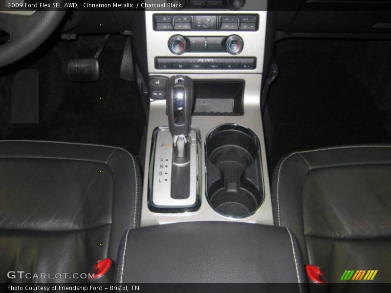 Cinnamon Metallic / Charcoal Black 2009 Ford Flex SEL AWD