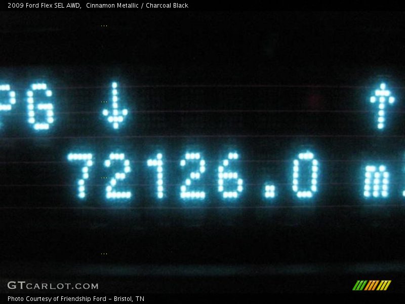 Cinnamon Metallic / Charcoal Black 2009 Ford Flex SEL AWD