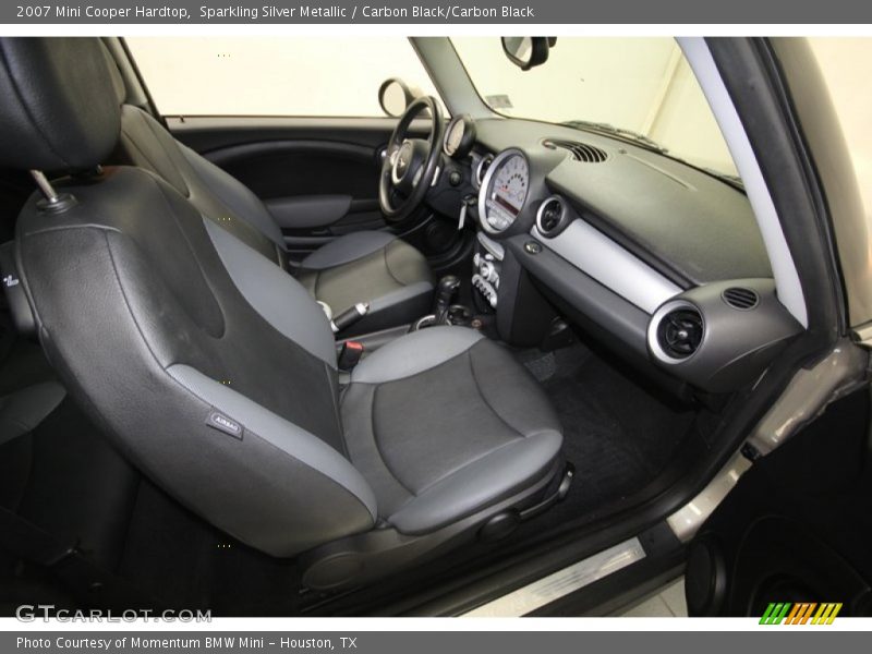Sparkling Silver Metallic / Carbon Black/Carbon Black 2007 Mini Cooper Hardtop