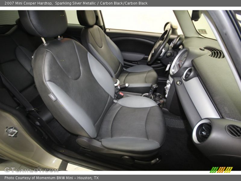 Sparkling Silver Metallic / Carbon Black/Carbon Black 2007 Mini Cooper Hardtop