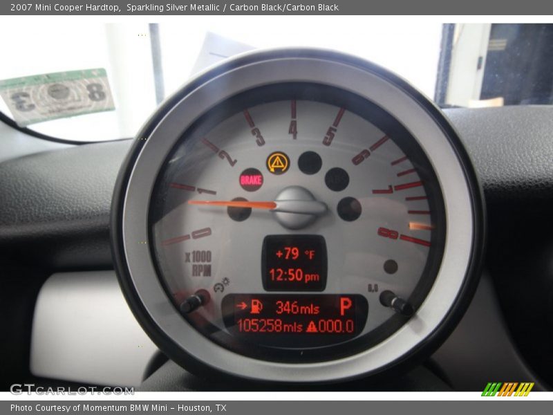 Sparkling Silver Metallic / Carbon Black/Carbon Black 2007 Mini Cooper Hardtop