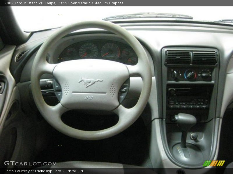 Dashboard of 2002 Mustang V6 Coupe